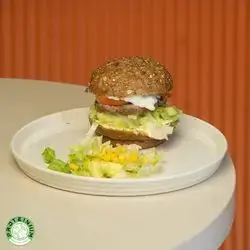 Mushroom Meat Burger