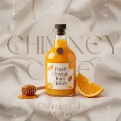 Fresh Orange Juice with Honey