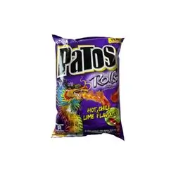 Patos Rolls Hot Chili And Lime Flavour 61 Gm