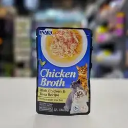 Inaba Broth Chicken & Tuna Recipe 40g
