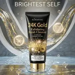 KORMESIC 24K Gold Exfoliating Scrub Cleanser