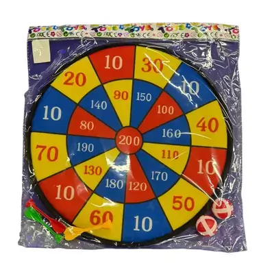 Colorful Children's Sticky Ball Safety Dartboard Set
