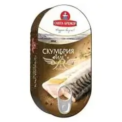 Santa Bremor Mackere Fillet Oil175g