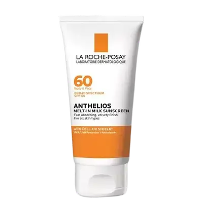 ANTHELIOS Melt-In Milk Sunscreen SPF60 Body & Face 150ml _ LA ROCHE-POSAY
