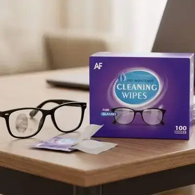 AF Pre-Moistened Cleaning Wipes for Glasses – 100 Wipes.