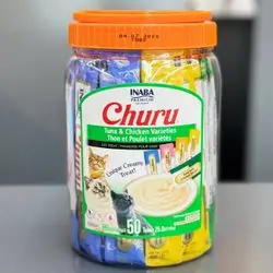 Churu Tuna & Chicken Varieties 50 Tubes