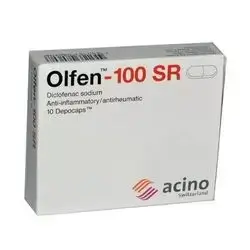 olfen -100 sr diclofenac sodium acino