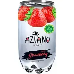 Azjano Strawberry Sparkling Water 350 Ml