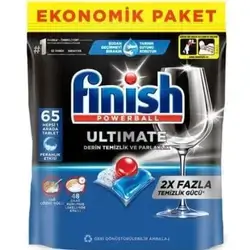 Finish Dishwasher Tablet Ultimate, All in one, 65 Tabs