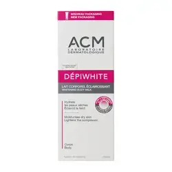 acm depiwhite whitening body milk 200 ml
