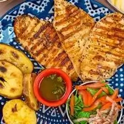 Chicken Breast with Salad