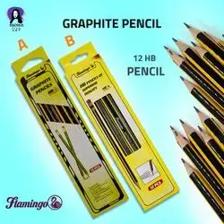 HB Pencil-flamingo
