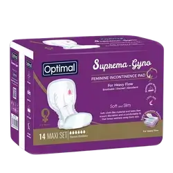 Feminine Incontinence Pads Suprema-Gynco 14pcs OPH-500 _ Optimal