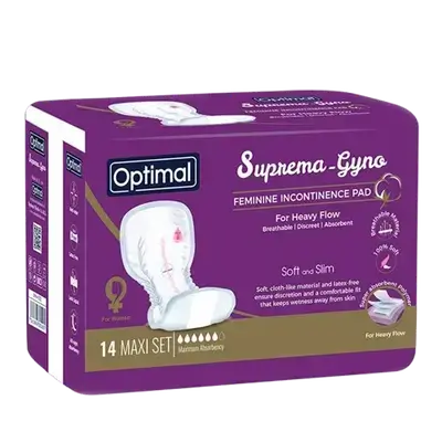 Feminine Incontinence Pads Suprema-Gynco 14pcs OPH-500 _ Optimal