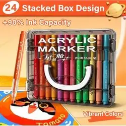 ACRYLIC MARKER  24 Colors