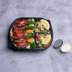 Meat Kufta With Rice Meal