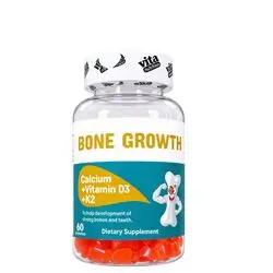 Bone growth calcium +vitamin D3+k2 gummies