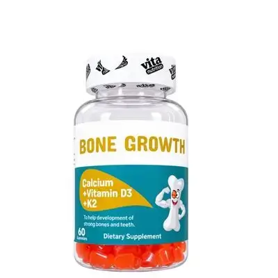 Bone growth calcium +vitamin D3+k2 gummies