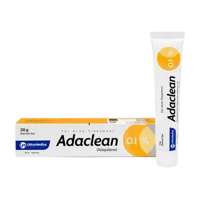 Adaclean (Adapalene 0.1%) Dermal Gel 30g _ Ultra Medica