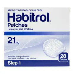 ( 1 Patch ) Habitrol 21mg Nicotine Patch