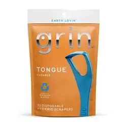 Grin Tongue Cleaner 32scrapers EARTH LOVIN