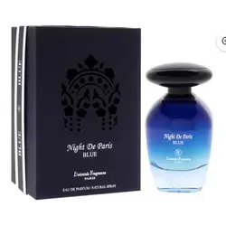 LOrientale Fragrances Night De Paris Blue Eau de Parfum Unisex Spray 3.4 oz / 100ml