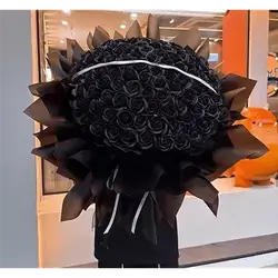 Black Flower Bouquet