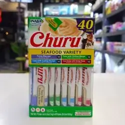 Inaba Churu ( SeaFood Variety ) In four flavors 40 Tubes