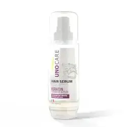 uno care keratin repair hair serum