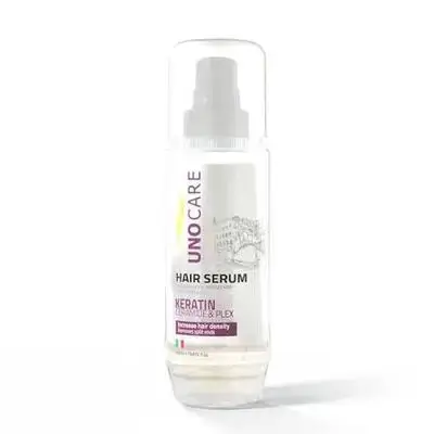 uno care keratin repair hair serum