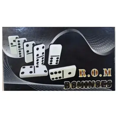 set of R.O.M. Double Six dominoes
