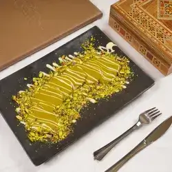 Pistachio Mini Pancakes