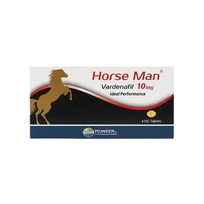 Horse Man (Vardenafil 10mg) 4 Tablets _ PIONEER