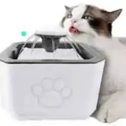 This Is A Water Fountain For Dogs And Cats. It Encourages Pets To Drink More Fresh, Clean Water. It Has A Large 2.5-liter (33.8-ounce) Capacity And Features A Stylish Design And Easy-to-disassemble And Clean Components.