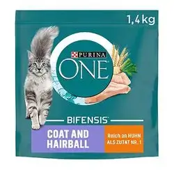 Purina One Coat & Hairball 1.4 Kg Chicken