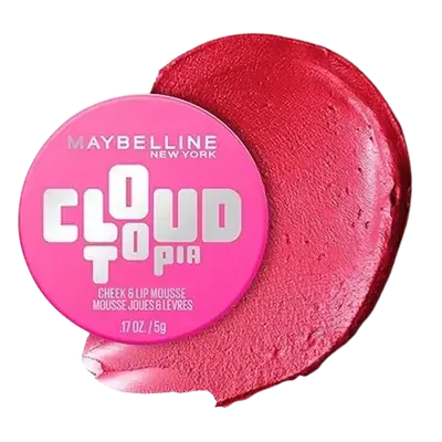Cloudtopia Blush for Cheeks and Lip Mousse 04 Pink Daydream _ Maybelline