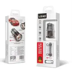 LDNIO Car Charger – Quick Charge 3.0 Type-C
