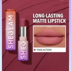 Sheglam Long Lasting Matte Lip Stick ( Take Action )