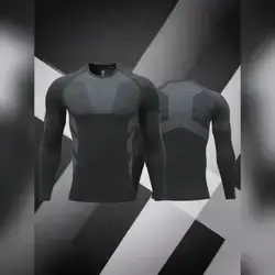 Men's Sports Compression Quick-Dry Breathable Long Sleeve T-Shirt - Small