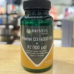 vitamin D3&K2 4000IU 100MCG