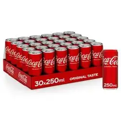 Coca Cola Can - 250ml 1×30