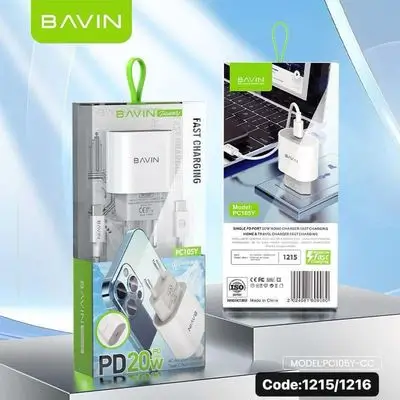BAVIN 20W PD Charging Type-C To Lightning