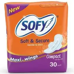 Sofy soft & secure Maxi. Wings 30 Pads