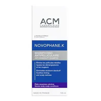 ACM Novophane.K Anti-Dandruff Shampoo 125ml.