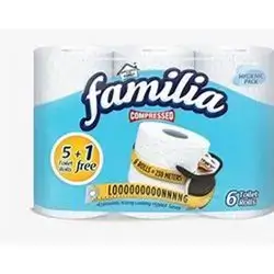 Familia Toilet Roll 2ply X5+1fr