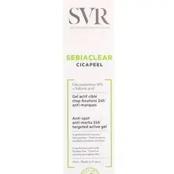 اس في ار سيبياكلير جل للرؤوس السوداء وحبوب تحت الجلد--SVR Sebiaclear Cicapeel 15ml