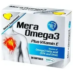 Mera Omega 3 plus Vitamin E 30 Softsgels
