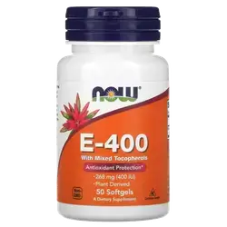 now E-400 50 softgel