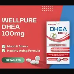 DHEA 100mg mood & stress , healthy aging formula 30tablets