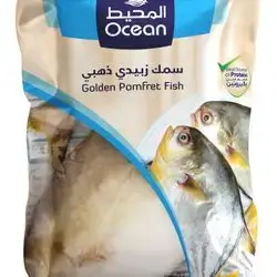 whole golden pomfret fish